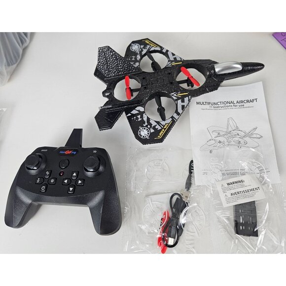 Remote Control Aircraft L0712 Multifunctional Drone Fighter Jet Controller & Acc - Picture 3 of 8